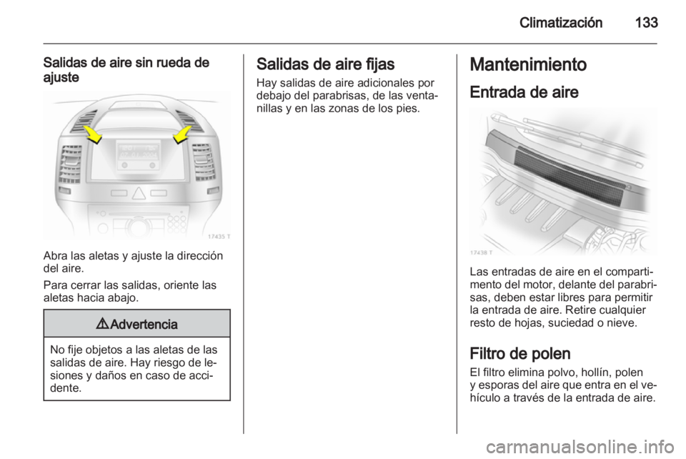 OPEL ZAFIRA 2011.5  Manual de Instrucciones (in Spanish) 