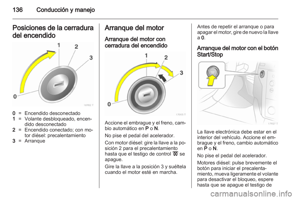 OPEL ZAFIRA 2011.5  Manual de Instrucciones (in Spanish) 