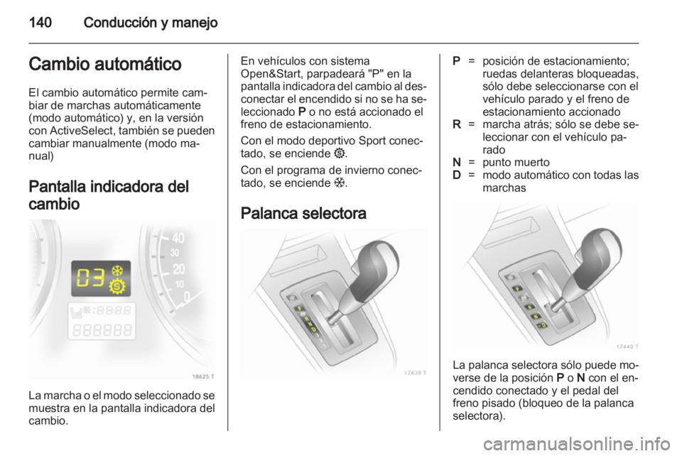 OPEL ZAFIRA 2011.5  Manual de Instrucciones (in Spanish) 