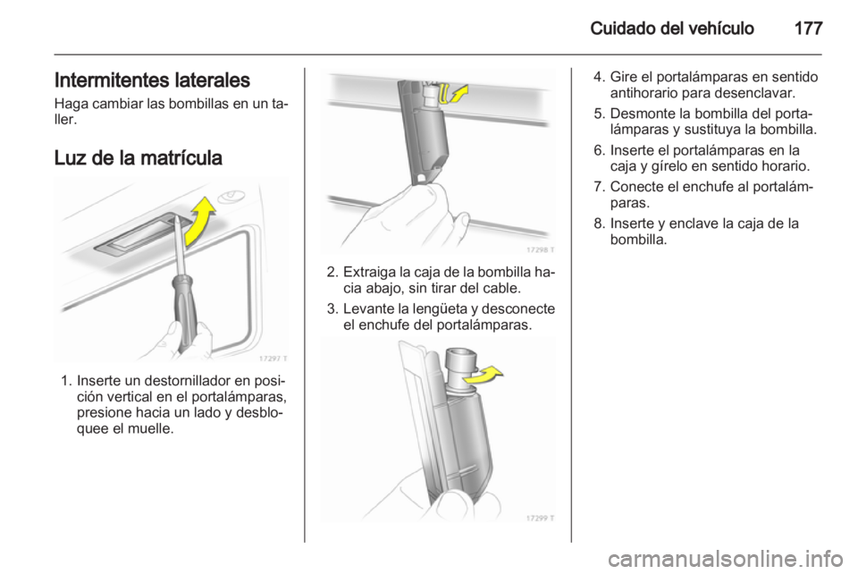 OPEL ZAFIRA 2011.5  Manual de Instrucciones (in Spanish) 