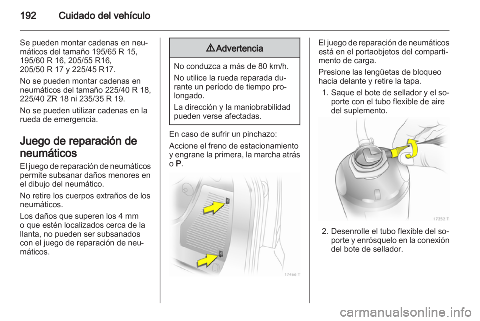 OPEL ZAFIRA 2011.5  Manual de Instrucciones (in Spanish) 