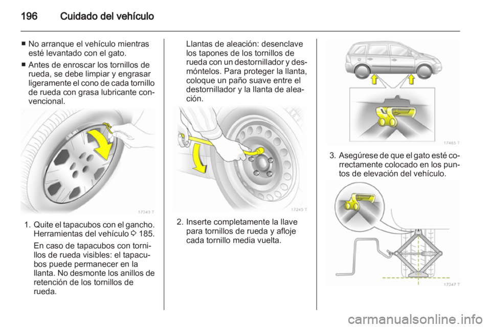 OPEL ZAFIRA 2011.5  Manual de Instrucciones (in Spanish) 
