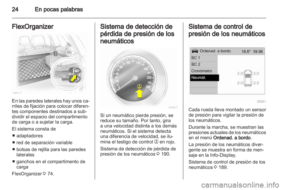 OPEL ZAFIRA 2011.5  Manual de Instrucciones (in Spanish) 