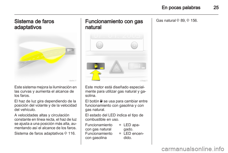 OPEL ZAFIRA 2011.5  Manual de Instrucciones (in Spanish) 