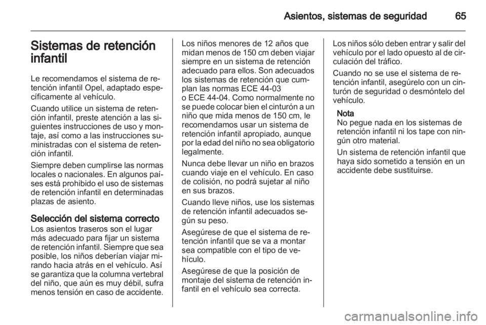 OPEL ZAFIRA 2011.5  Manual de Instrucciones (in Spanish) 