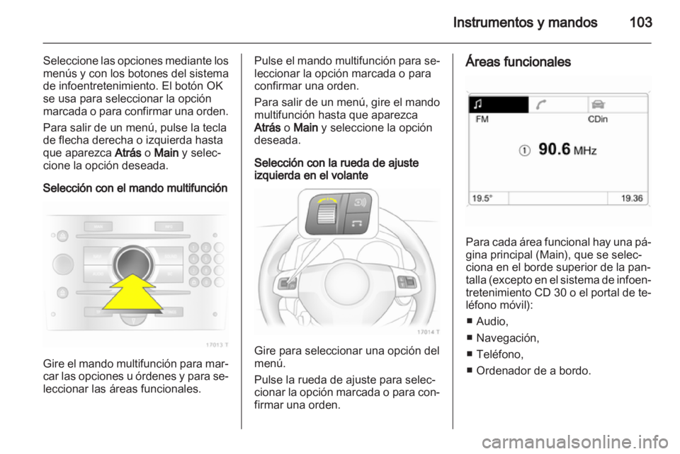 OPEL ZAFIRA 2012 Manual de Instrucciones (in Spanish) OPEL ZAFIRA 2012 Manual de Instrucciones (in Spanish)