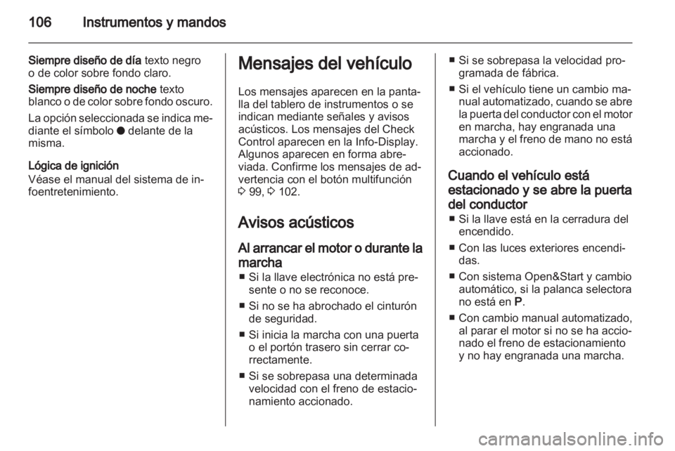 OPEL ZAFIRA 2012 Manual de Instrucciones (in Spanish) OPEL ZAFIRA 2012 Manual de Instrucciones (in Spanish)