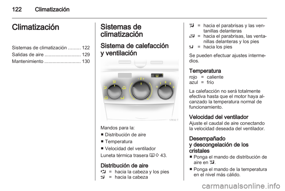 OPEL ZAFIRA 2012 Manual de Instrucciones (in Spanish) OPEL ZAFIRA 2012 Manual de Instrucciones (in Spanish)