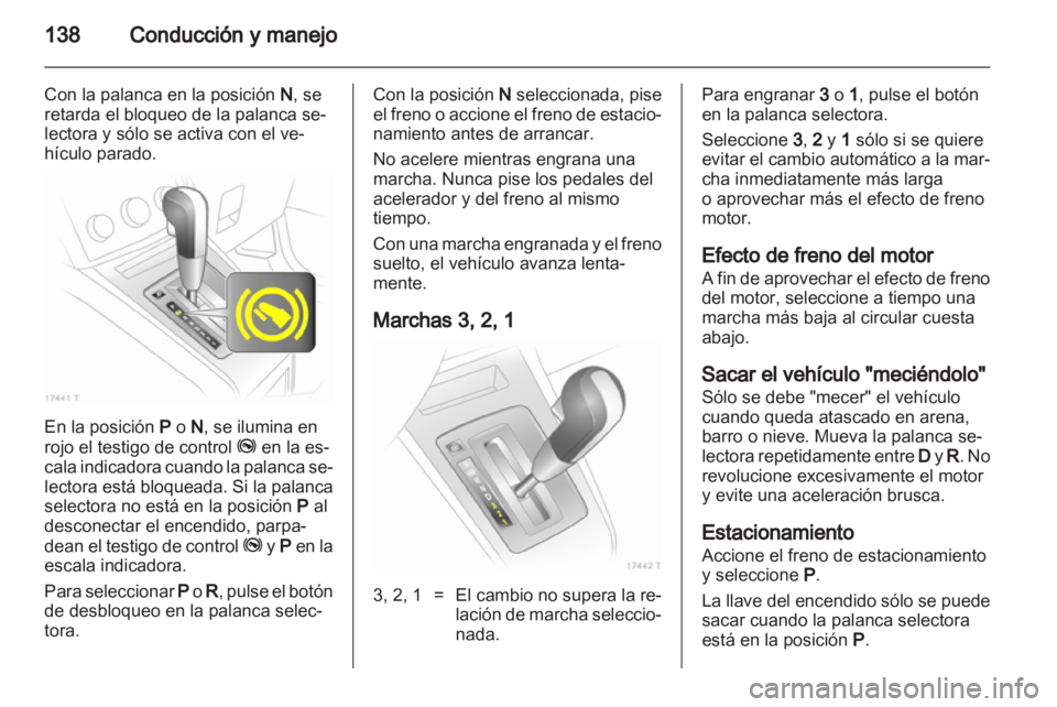 OPEL ZAFIRA 2012  Manual de Instrucciones (in Spanish) 