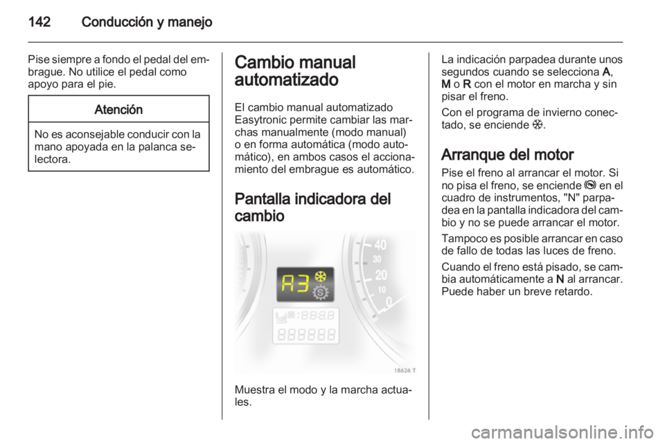 OPEL ZAFIRA 2012  Manual de Instrucciones (in Spanish) 