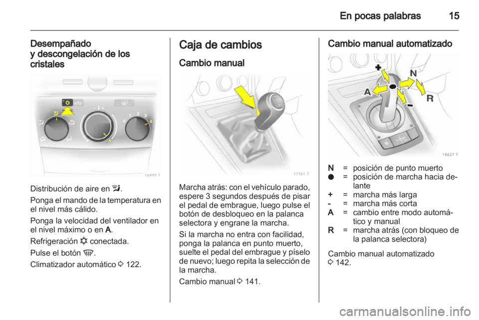 OPEL ZAFIRA 2012  Manual de Instrucciones (in Spanish) 