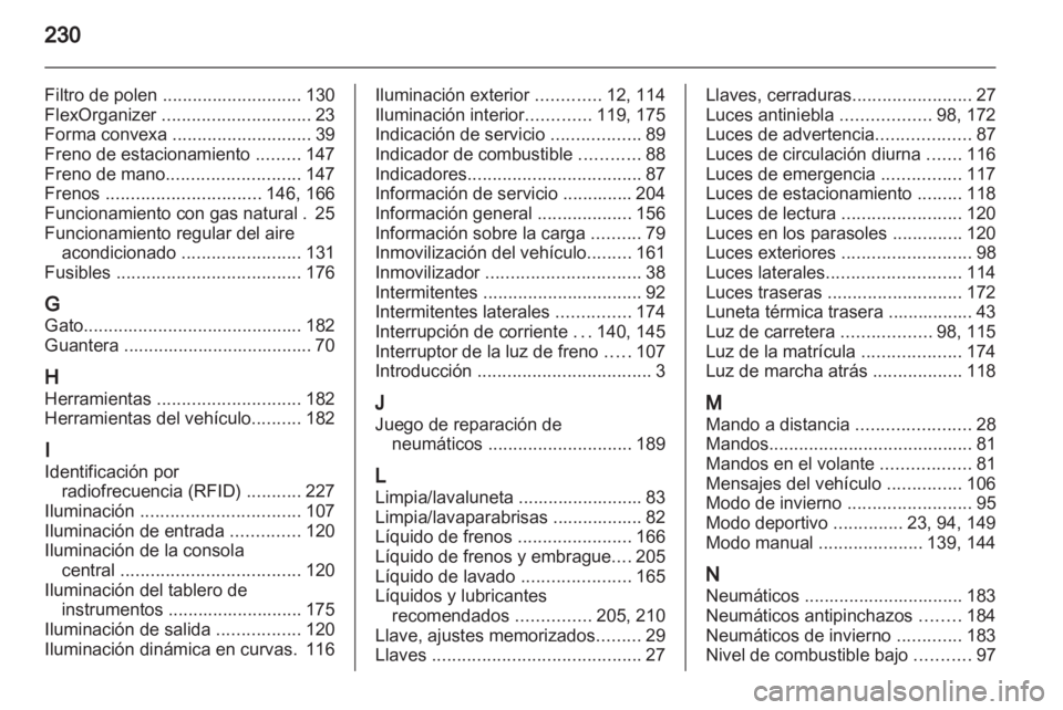 OPEL ZAFIRA 2012  Manual de Instrucciones (in Spanish) 