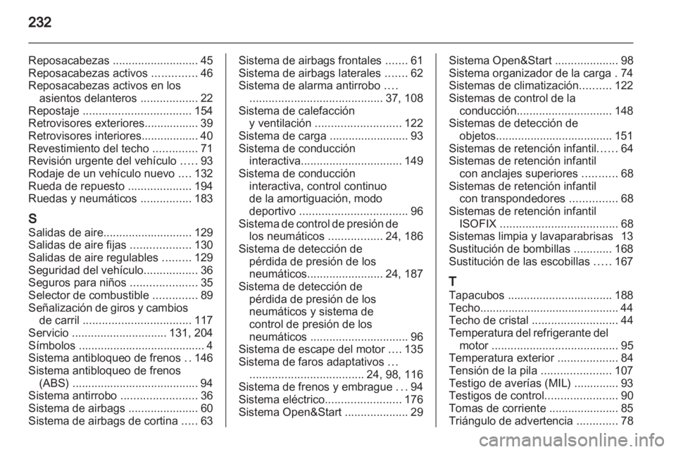 OPEL ZAFIRA 2012  Manual de Instrucciones (in Spanish) 