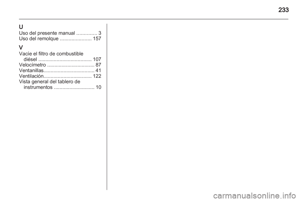 OPEL ZAFIRA 2012  Manual de Instrucciones (in Spanish) 