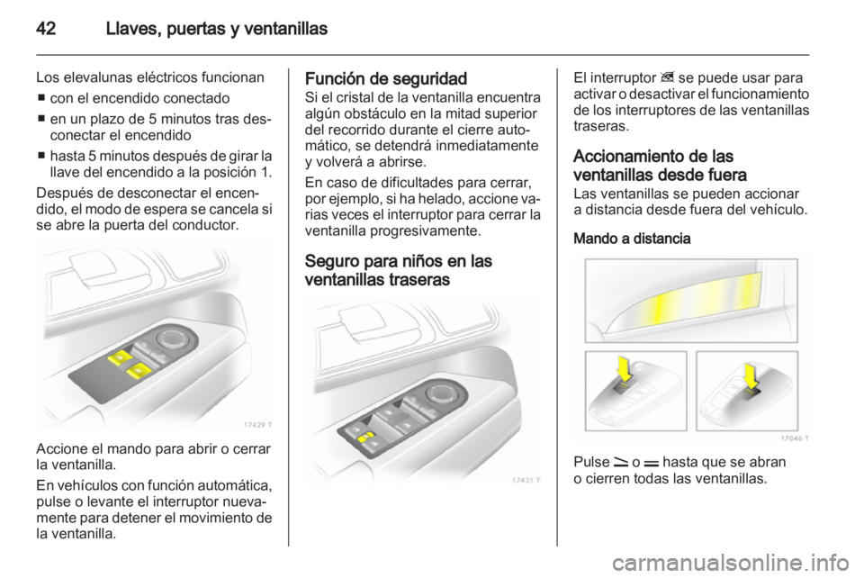 OPEL ZAFIRA 2012 Manual de Instrucciones (in Spanish) OPEL ZAFIRA 2012 Manual de Instrucciones (in Spanish)