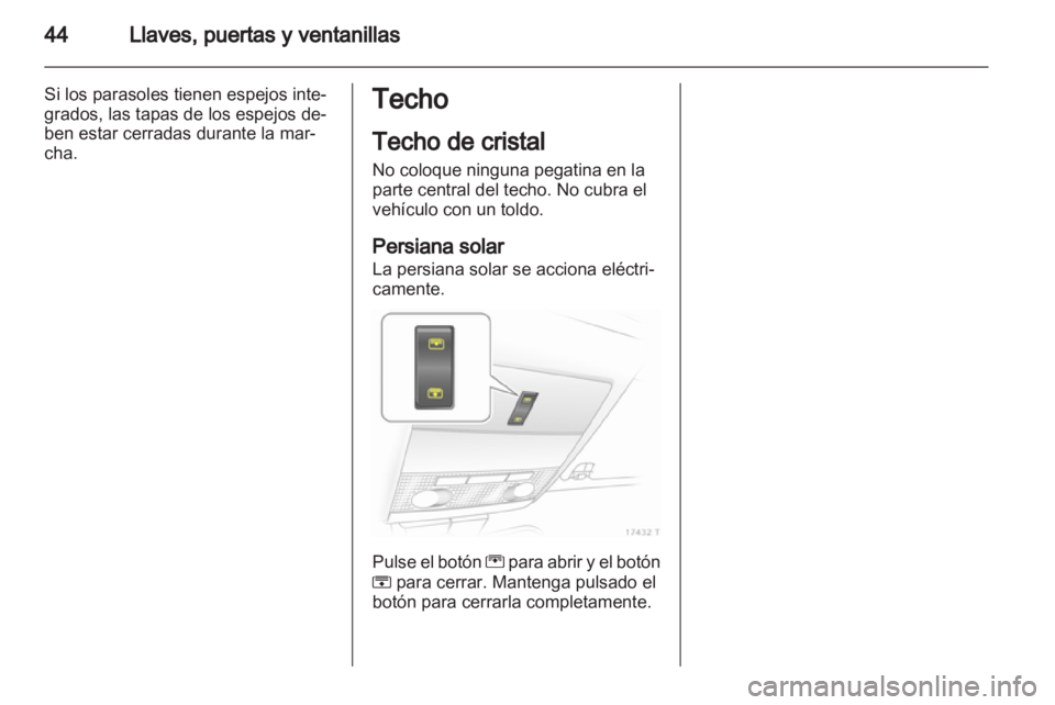 OPEL ZAFIRA 2012 Manual de Instrucciones (in Spanish) OPEL ZAFIRA 2012 Manual de Instrucciones (in Spanish)