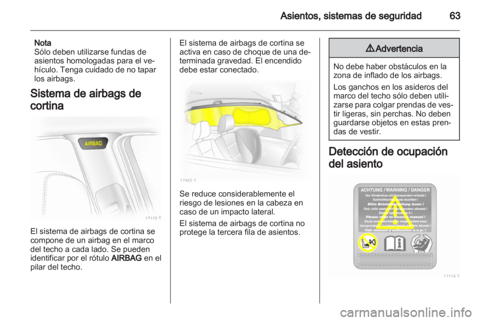 OPEL ZAFIRA 2012  Manual de Instrucciones (in Spanish) 