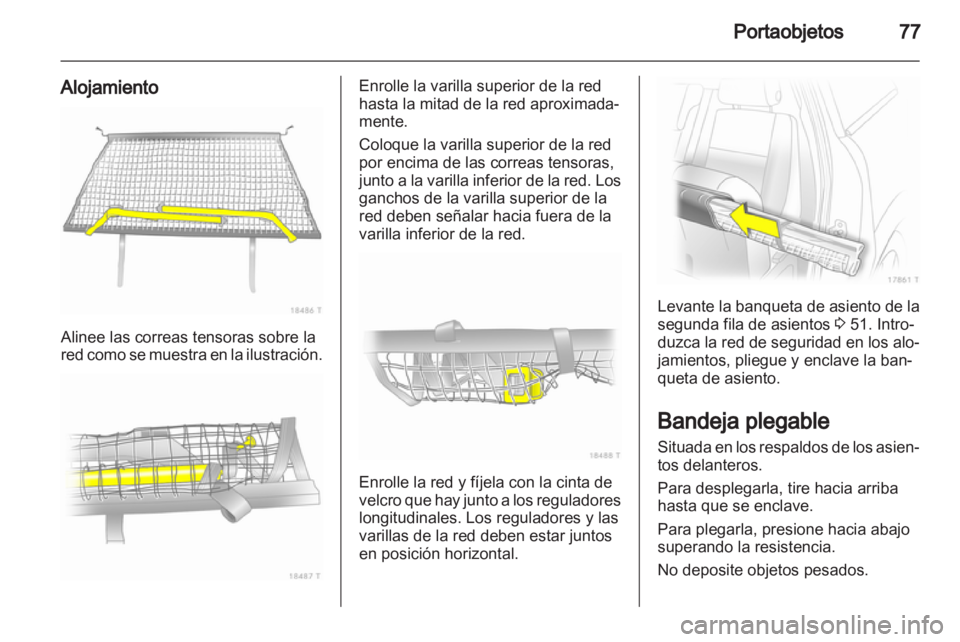 OPEL ZAFIRA 2012  Manual de Instrucciones (in Spanish) 