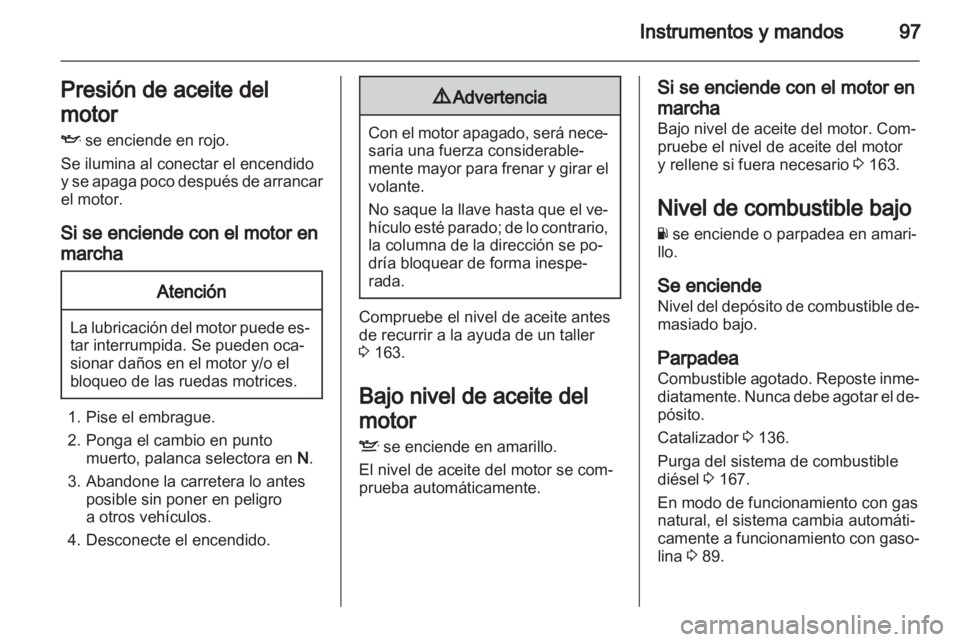 OPEL ZAFIRA 2012  Manual de Instrucciones (in Spanish) 