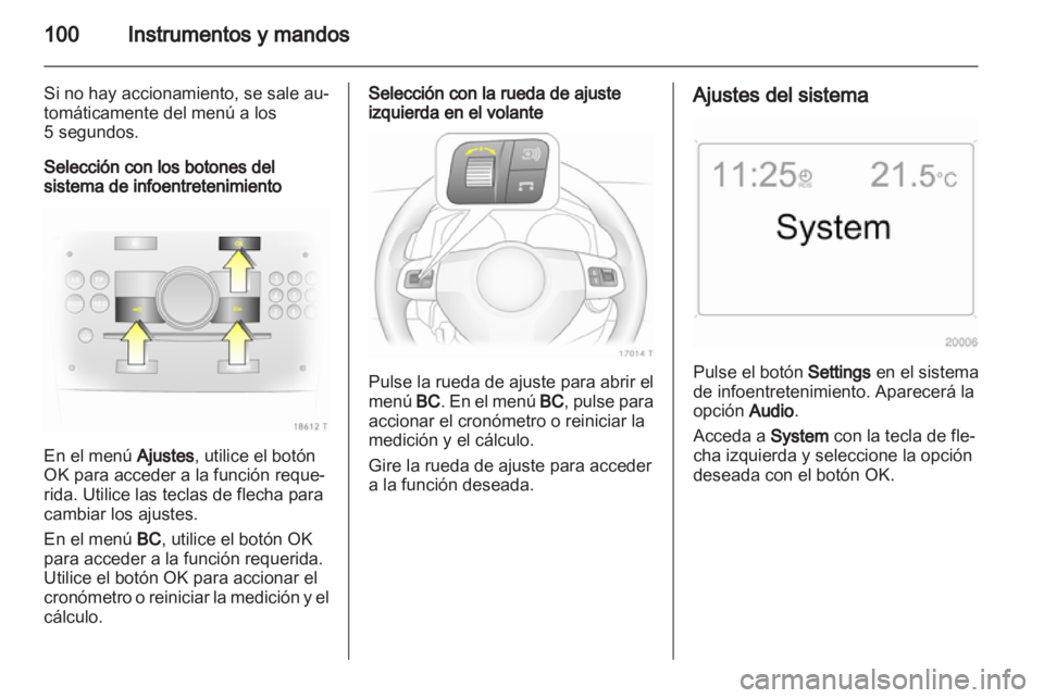 OPEL ZAFIRA 2013 Manual de Instrucciones (in Spanish) OPEL ZAFIRA 2013 Manual de Instrucciones (in Spanish)