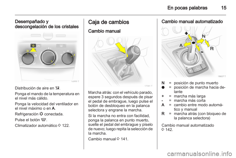 OPEL ZAFIRA 2013  Manual de Instrucciones (in Spanish) 