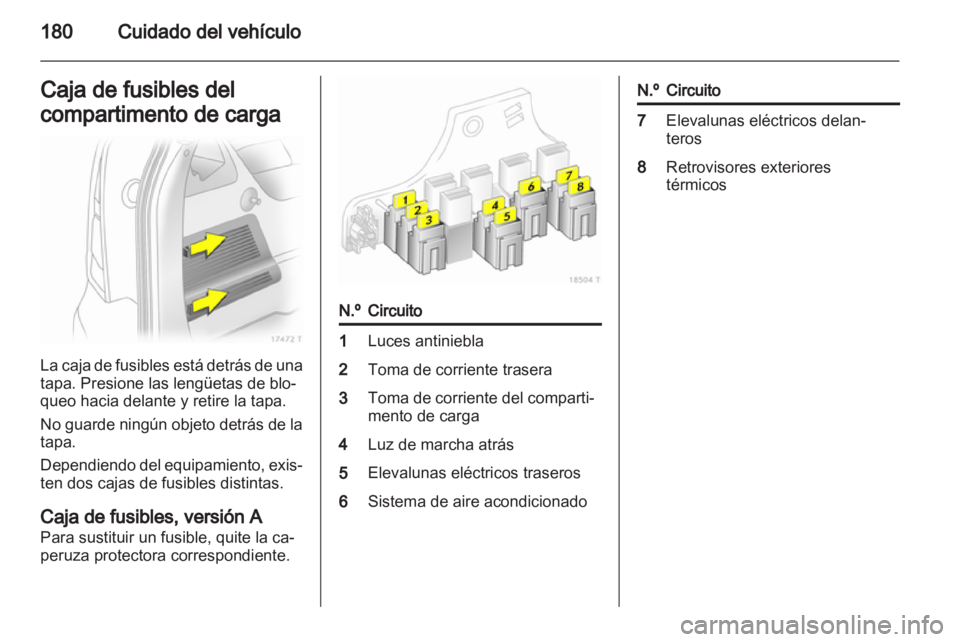 OPEL ZAFIRA 2013 Manual de Instrucciones (in Spanish) OPEL ZAFIRA 2013 Manual de Instrucciones (in Spanish)