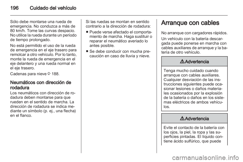 OPEL ZAFIRA 2013 Manual de Instrucciones (in Spanish) OPEL ZAFIRA 2013 Manual de Instrucciones (in Spanish)