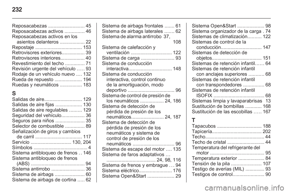 OPEL ZAFIRA 2013 Manual de Instrucciones (in Spanish) OPEL ZAFIRA 2013 Manual de Instrucciones (in Spanish)