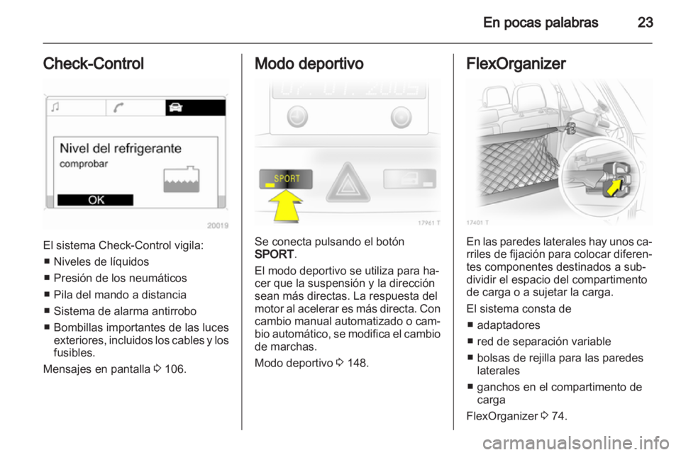 OPEL ZAFIRA 2013  Manual de Instrucciones (in Spanish) 