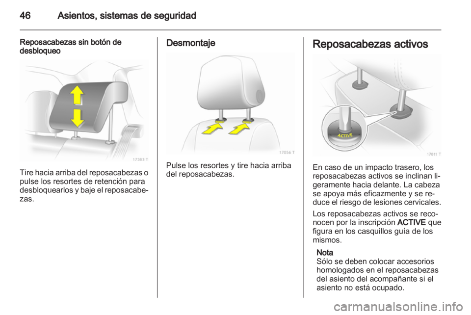 OPEL ZAFIRA 2013 Manual de Instrucciones (in Spanish) OPEL ZAFIRA 2013 Manual de Instrucciones (in Spanish)