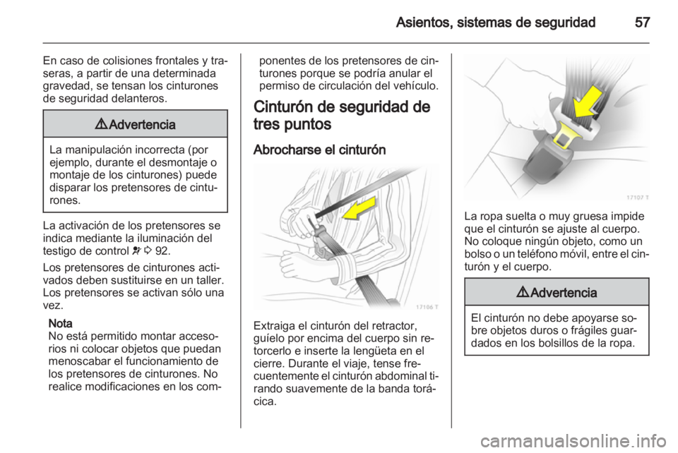 OPEL ZAFIRA 2013 Manual de Instrucciones (in Spanish) OPEL ZAFIRA 2013 Manual de Instrucciones (in Spanish)