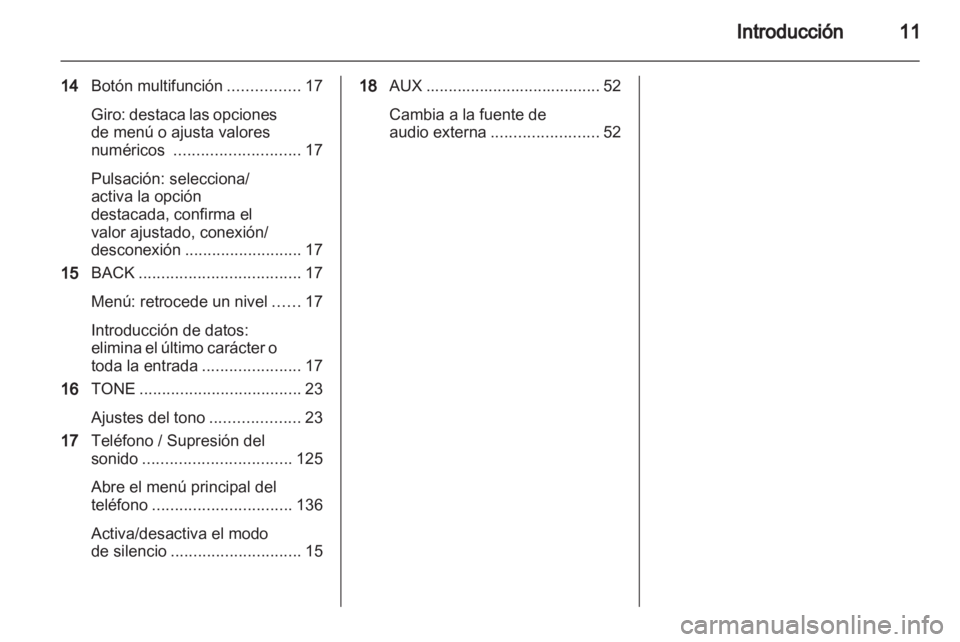 OPEL ZAFIRA B 2013 Manual de infoentretenimiento (in Spanish) OPEL ZAFIRA B 2013 Manual de infoentretenimiento (in Spanish)