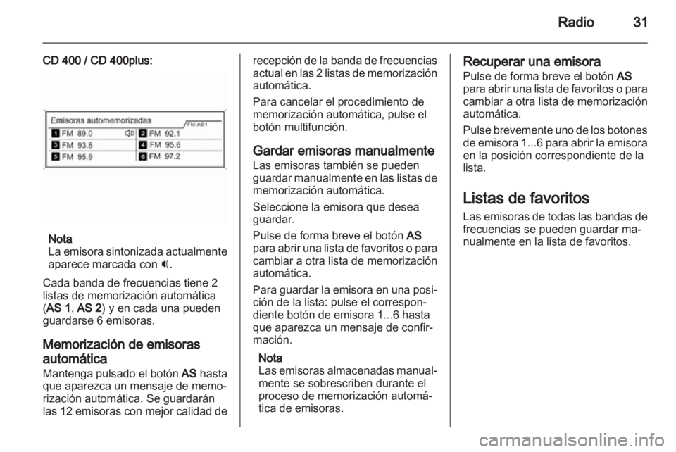 OPEL ZAFIRA B 2013  Manual de infoentretenimiento (in Spanish) 