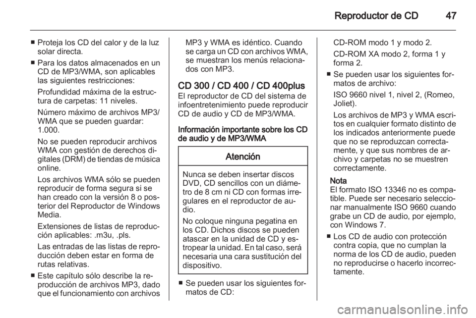 OPEL ZAFIRA B 2013 Manual de infoentretenimiento (in Spanish) OPEL ZAFIRA B 2013 Manual de infoentretenimiento (in Spanish)