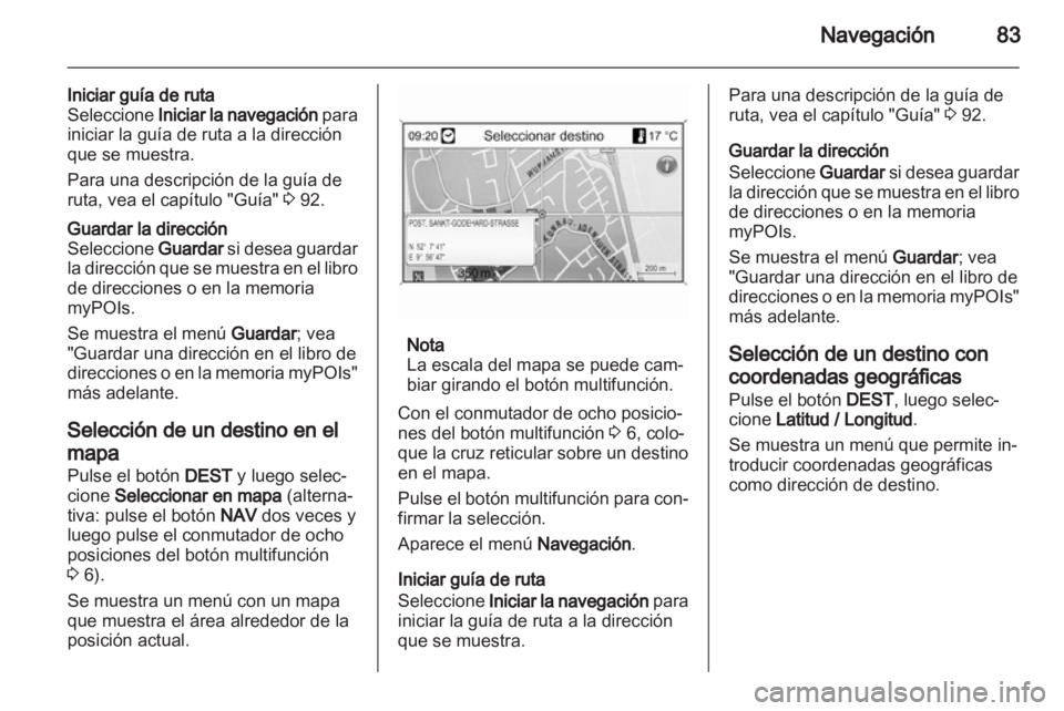 OPEL ZAFIRA B 2013 Manual de infoentretenimiento (in Spanish) OPEL ZAFIRA B 2013 Manual de infoentretenimiento (in Spanish)