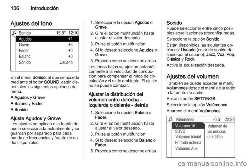 OPEL ZAFIRA B 2014  Manual de infoentretenimiento (in Spanish) 