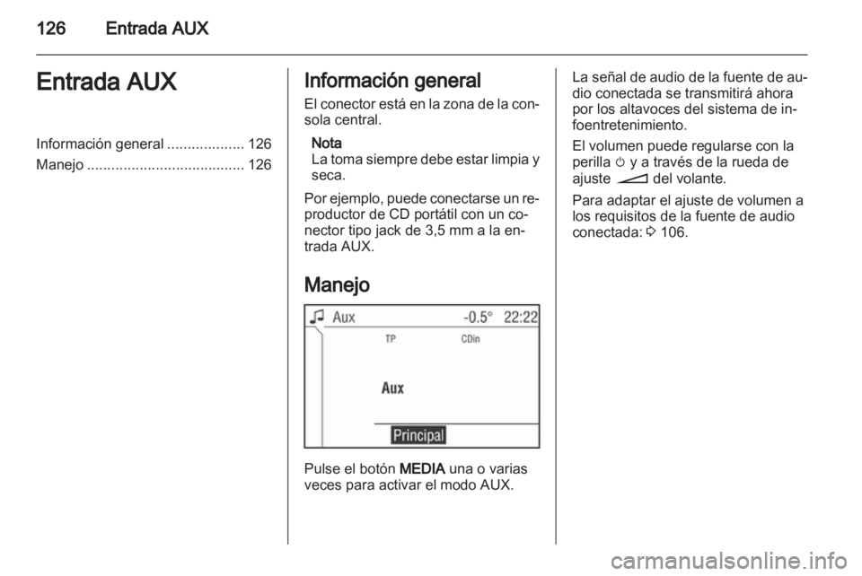 OPEL ZAFIRA B 2014 Manual de infoentretenimiento (in Spanish) OPEL ZAFIRA B 2014 Manual de infoentretenimiento (in Spanish)
