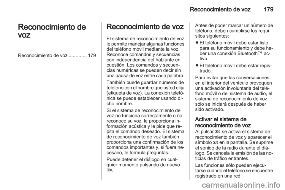 OPEL ZAFIRA B 2014 Manual de infoentretenimiento (in Spanish) OPEL ZAFIRA B 2014 Manual de infoentretenimiento (in Spanish)