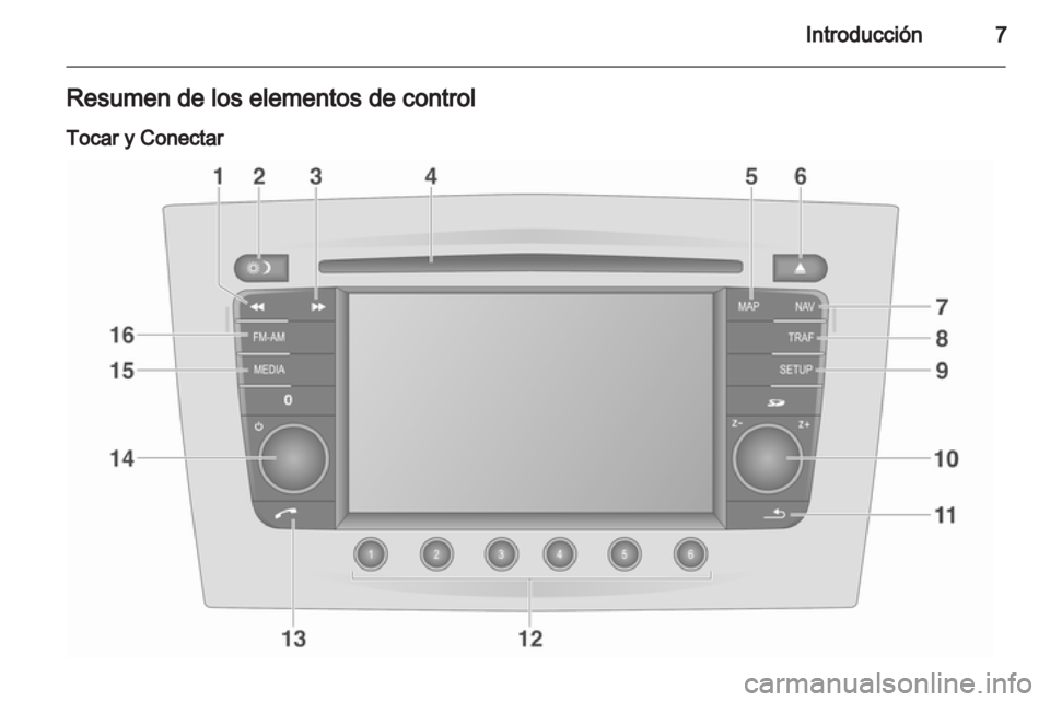 OPEL ZAFIRA B 2014  Manual de infoentretenimiento (in Spanish) 