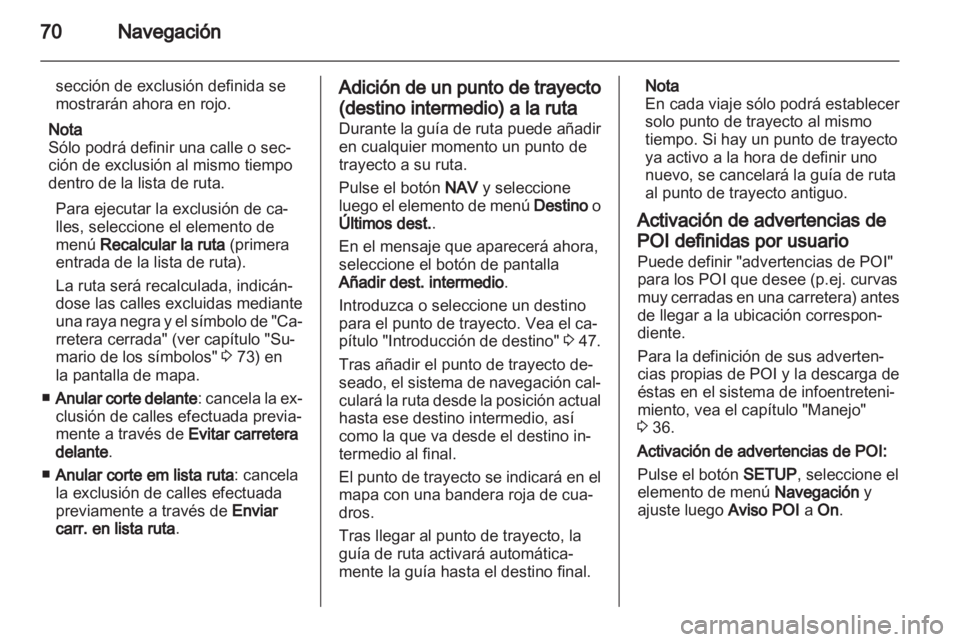 OPEL ZAFIRA B 2014 Manual de infoentretenimiento (in Spanish) OPEL ZAFIRA B 2014 Manual de infoentretenimiento (in Spanish)