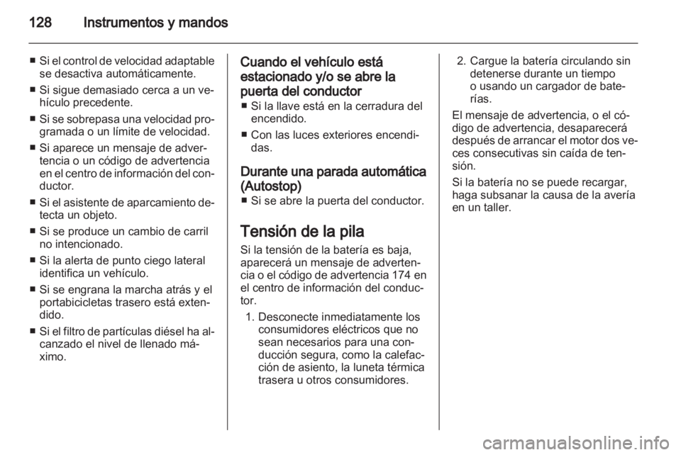 OPEL ZAFIRA TOURER 2012 Manual de Instrucciones (in Spanish) OPEL ZAFIRA TOURER 2012 Manual de Instrucciones (in Spanish)