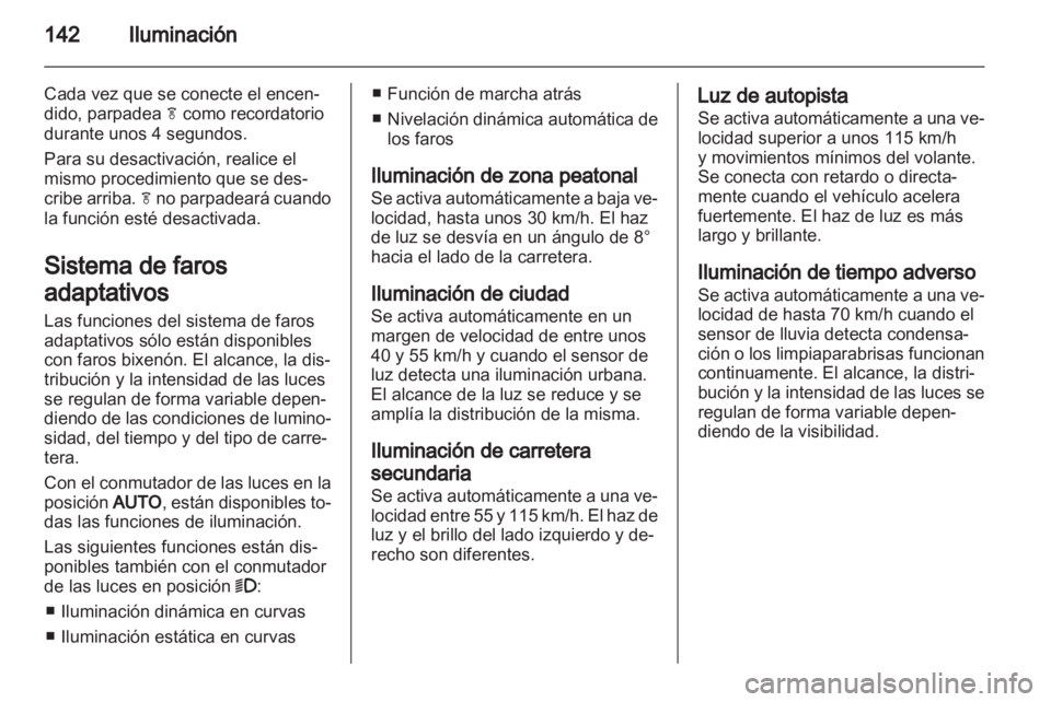 OPEL ZAFIRA TOURER 2012 Manual de Instrucciones (in Spanish) OPEL ZAFIRA TOURER 2012 Manual de Instrucciones (in Spanish)