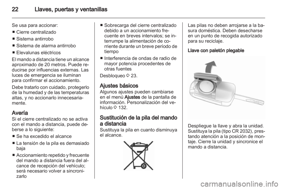 OPEL ZAFIRA TOURER 2012  Manual de Instrucciones (in Spanish) 