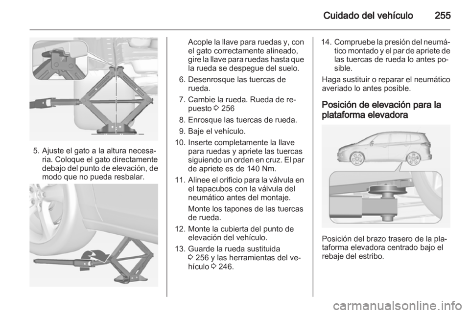 OPEL ZAFIRA TOURER 2012 Manual de Instrucciones (in Spanish) OPEL ZAFIRA TOURER 2012 Manual de Instrucciones (in Spanish)