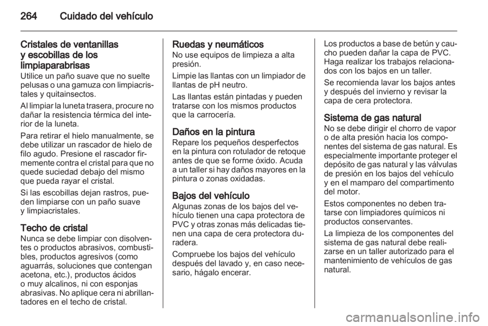 OPEL ZAFIRA TOURER 2012 Manual de Instrucciones (in Spanish) OPEL ZAFIRA TOURER 2012 Manual de Instrucciones (in Spanish)