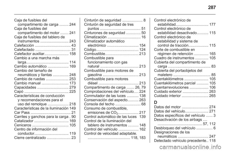 OPEL ZAFIRA TOURER 2012 Manual de Instrucciones (in Spanish) OPEL ZAFIRA TOURER 2012 Manual de Instrucciones (in Spanish)