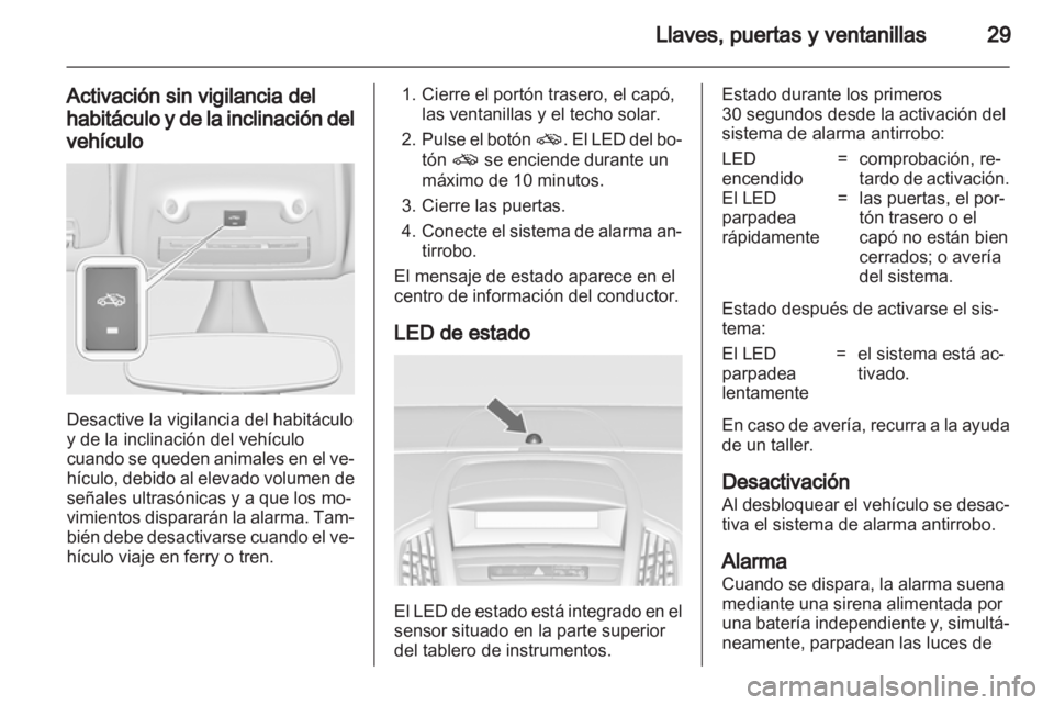 OPEL ZAFIRA TOURER 2012 Manual de Instrucciones (in Spanish) OPEL ZAFIRA TOURER 2012 Manual de Instrucciones (in Spanish)