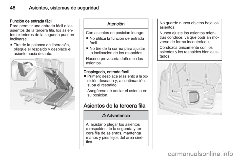 OPEL ZAFIRA TOURER 2012 Manual de Instrucciones (in Spanish) OPEL ZAFIRA TOURER 2012 Manual de Instrucciones (in Spanish)