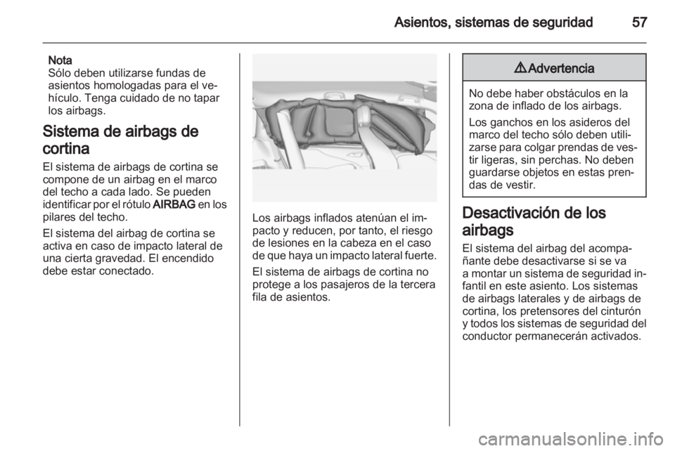 OPEL ZAFIRA TOURER 2012 Manual de Instrucciones (in Spanish) OPEL ZAFIRA TOURER 2012 Manual de Instrucciones (in Spanish)