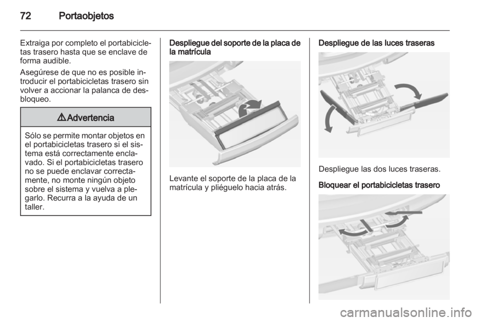 OPEL ZAFIRA TOURER 2012 Manual de Instrucciones (in Spanish) OPEL ZAFIRA TOURER 2012 Manual de Instrucciones (in Spanish)